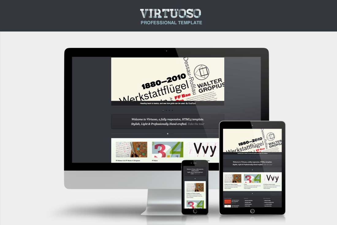 Virtuoso Web Template
