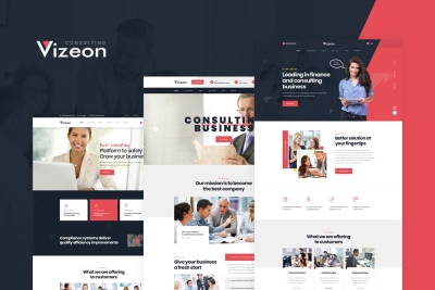 Vizeon - Business Consulting HTML Template
