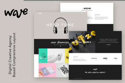 Wave | Agency & Freelancer Portfolio