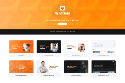 Waysme - Creative Agency & Personal HTML Template