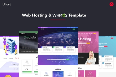 Web Hosting & WHMCS Template - Uhost