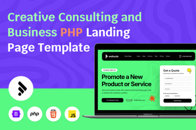 Websole - Creative Business PHP Landing Page