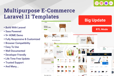 Weiboo - eCommerce Laravel 11 Template