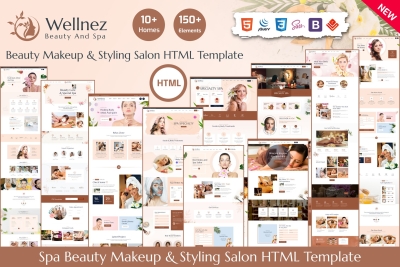 Wellnez - Spa Beauty Wellness Salon HTML Template