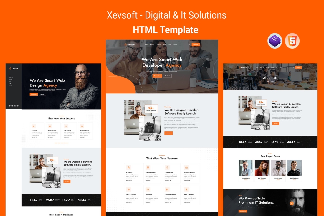 Xevsoft - Digital & It Solutions HTML Template