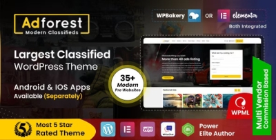 AdForest - Classified Ads WordPress Theme 5.1.9