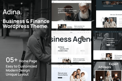 Adina - Business & Finance WordPress Theme 1.0.0