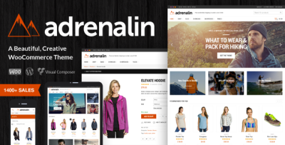 Adrenalin Multi-Purpose WooCommerce Theme 2.3.1