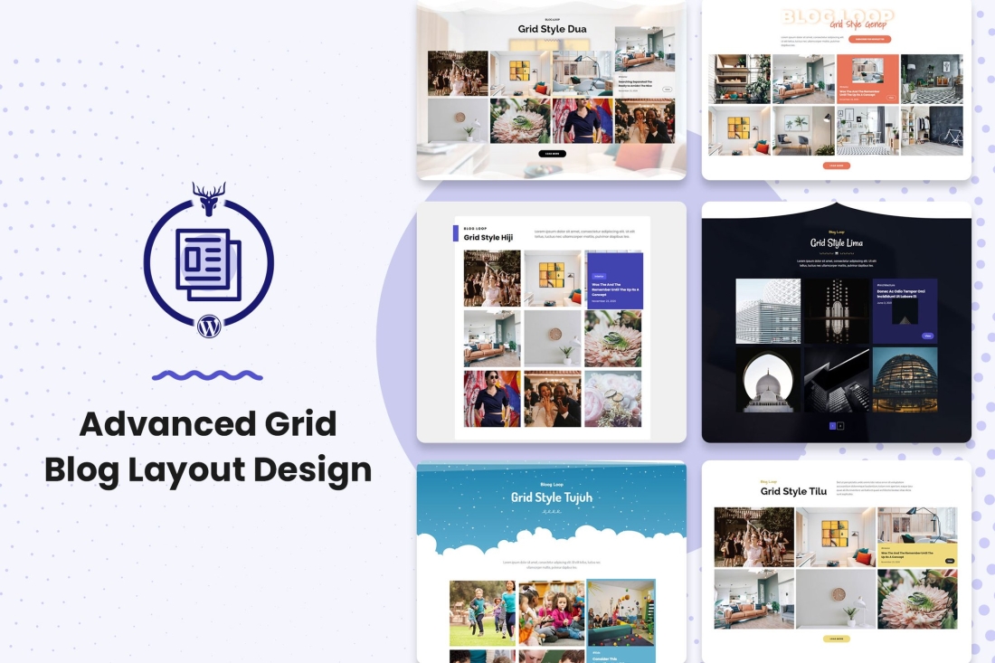 Grid Blog Layout WordPress Plugin 1.0.0
