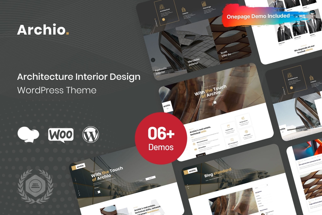 Archio - Architecture Interior Design WordPress 1.1.4
