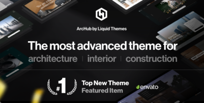 ArcHub - Architecture and Interior Design Theme 1.2.12