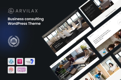 Arvilax - Business Consulting WordPress Theme 1.0.8