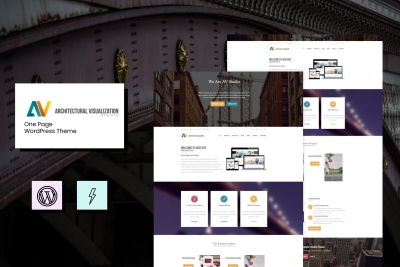 AV Studio - One Page WordPress Theme 1.3