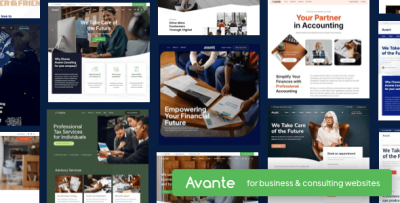 Avante | Business Consulting WordPress Theme 3.0