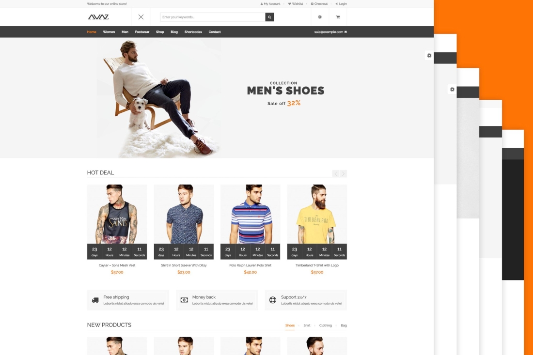 Avaz - Fashion WooCommerce Wordpress Theme 2.9