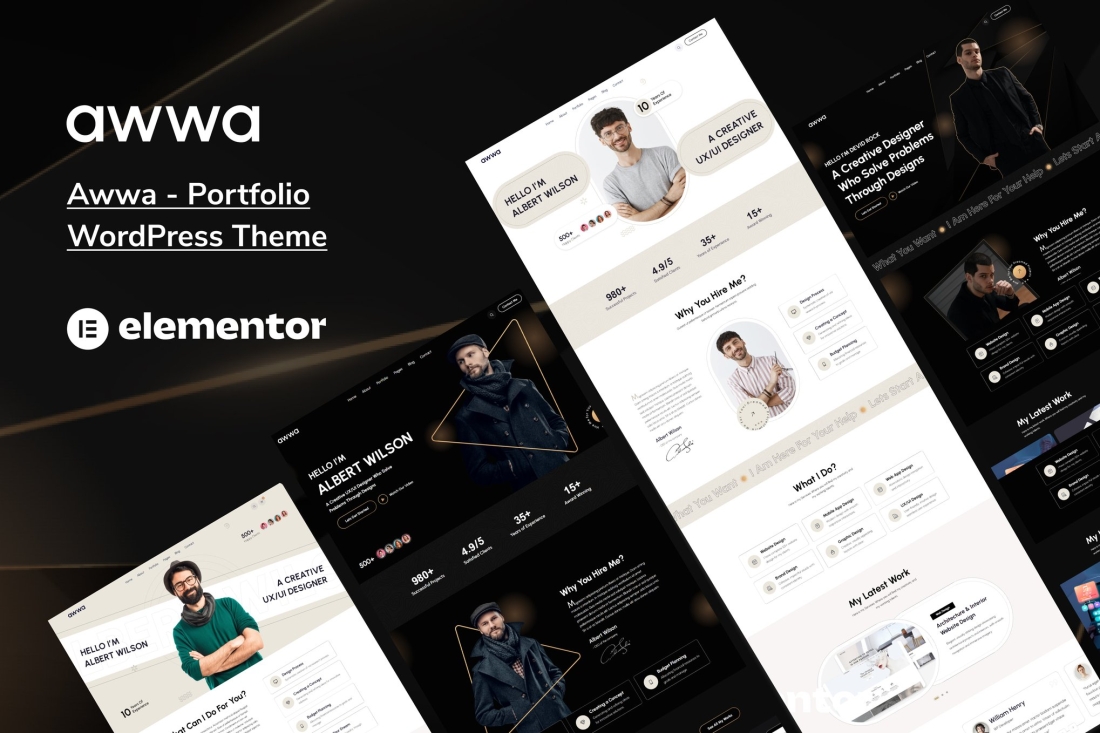 Awwa - Portfolio WordPress Theme 1.0