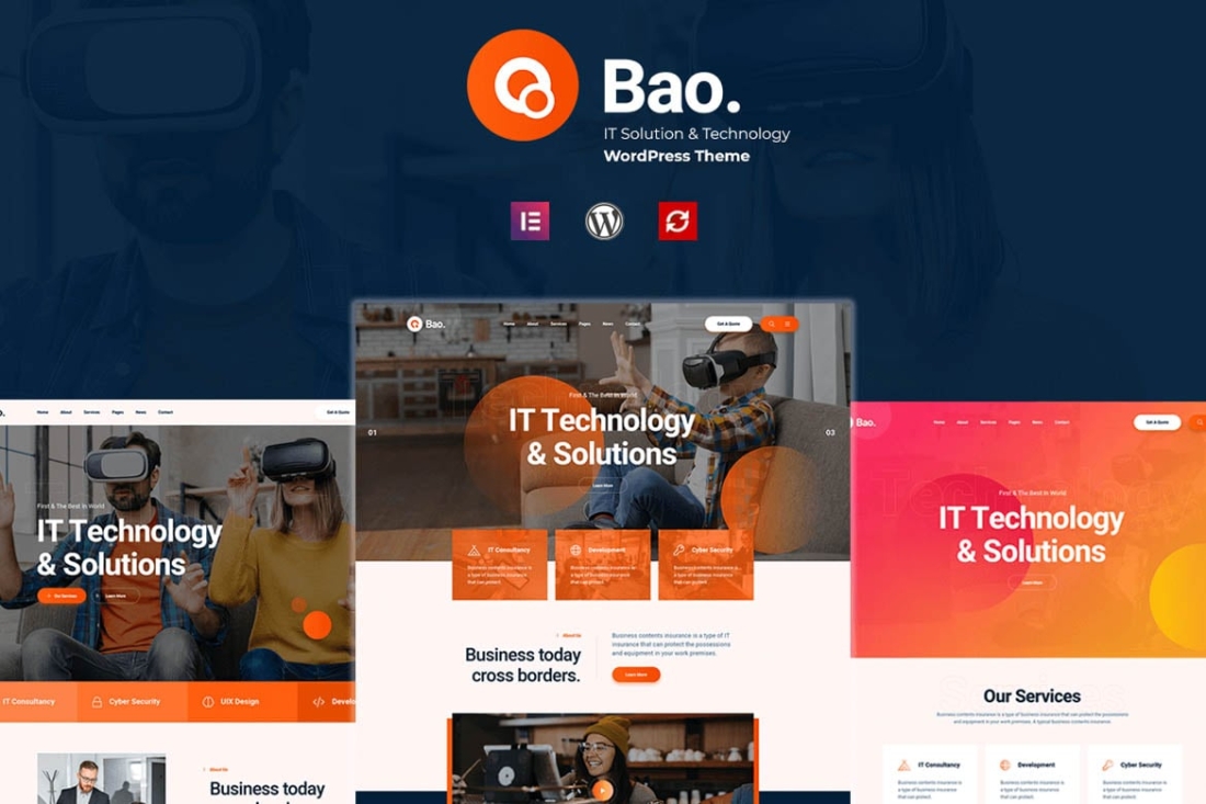 Bao - IT Solutions & Services WordPress Theme 2.0.3