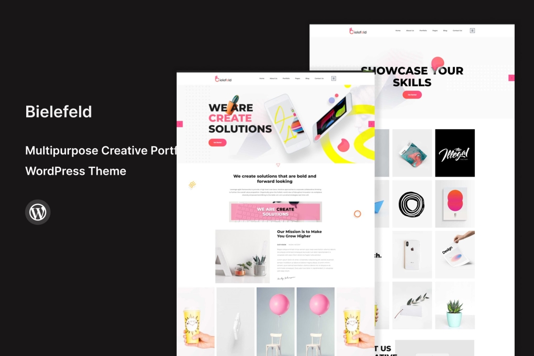 Bielefeld - Creative Portfolio WordPress Theme 2.9
