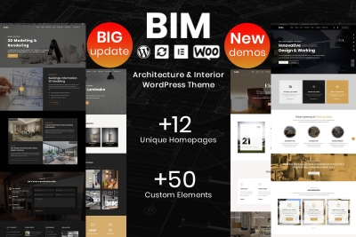 BIM - Architecture & Interior Design WP Theme 1.3.8