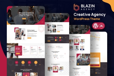 Blazin Agency | Creative WordPress Theme 1.1