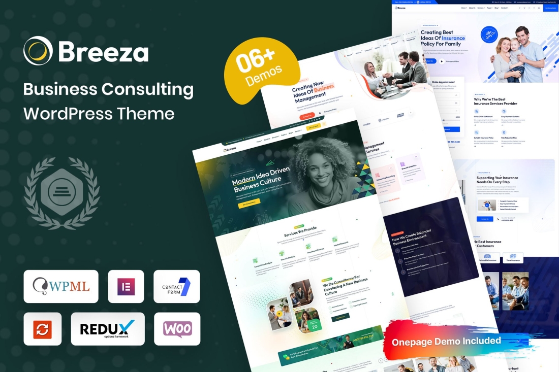 Breeza - Business Consulting WordPress Theme 1.0.2