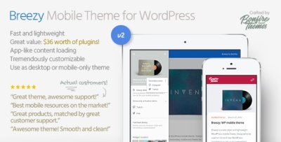 Breezy: Mobile Theme for WordPress 2.0.2