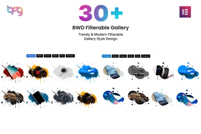BWD Filterable Gallery addon for elementor 1.0