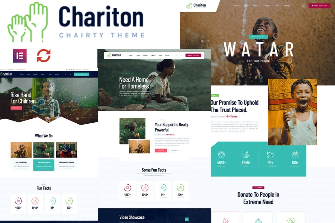 Chariton - NonProfit Charity WordPress Theme 2.0.7