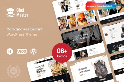 Chefmaster - Restaurant WordPress Theme 1.0.0