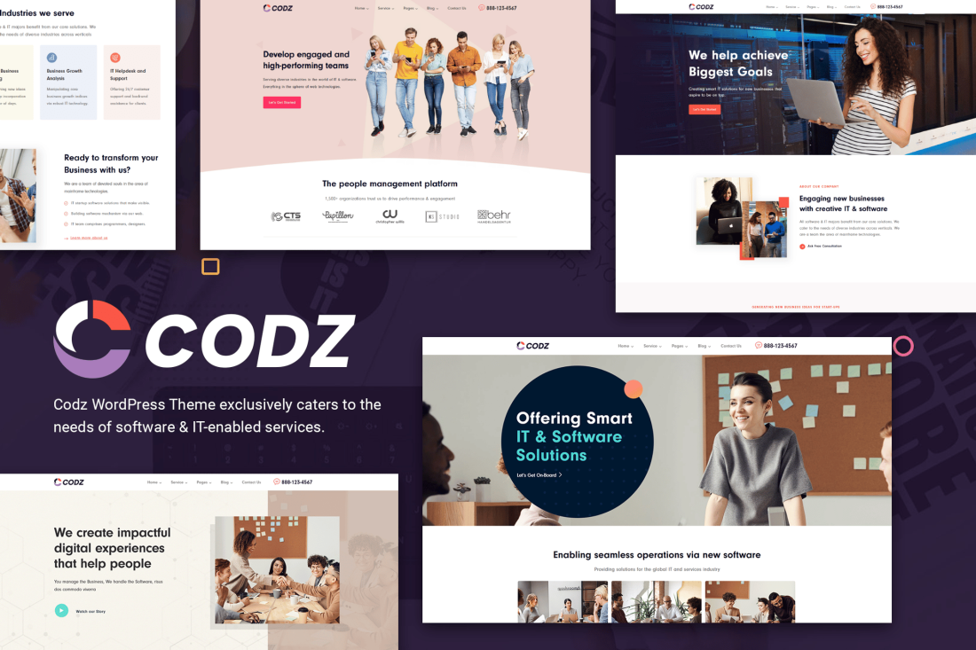 Codz - Software & IT Services Theme 1.0.6