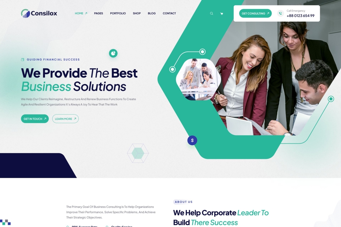 Consilox - Consulting Business WordPress Theme 1.0.5