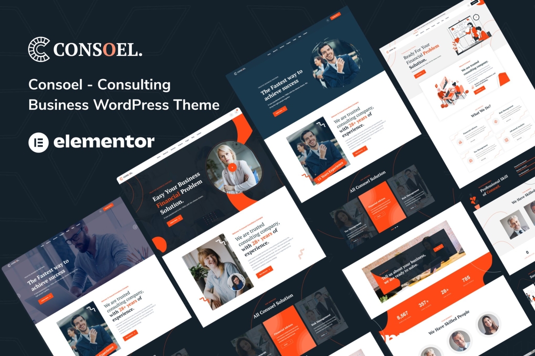 Consoel - Consulting Business WordPress Theme 1.0.2