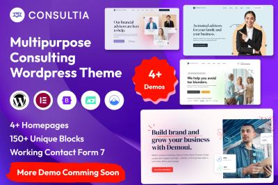 Consultia - Multipurpose Consulting WordPress Theme 1.0.0