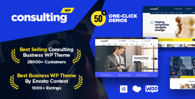 Consulting - Business, Finance WordPress Theme 6.6.6