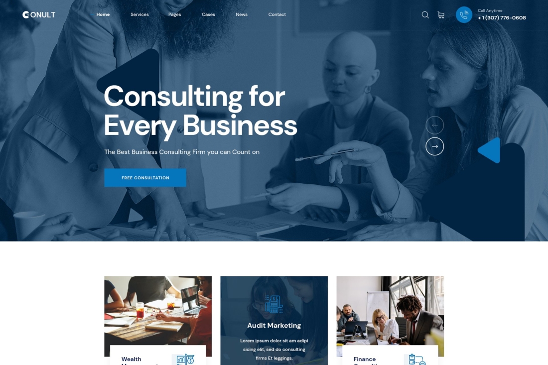 Conult - Consulting Business WordPress Themes 1.2.7