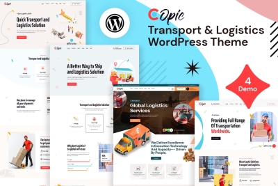 Copic – Transport & Logistics WordPress Theme 1.3