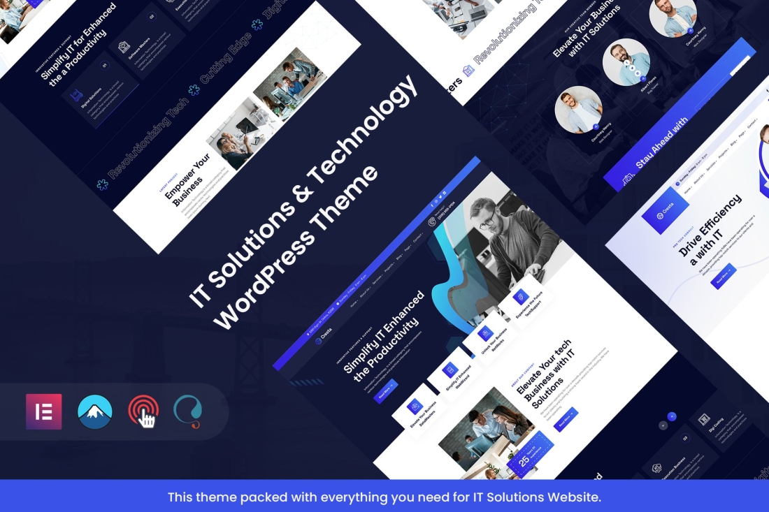 Cresta - IT Solutions & Technology WordPress Theme 1.0.0
