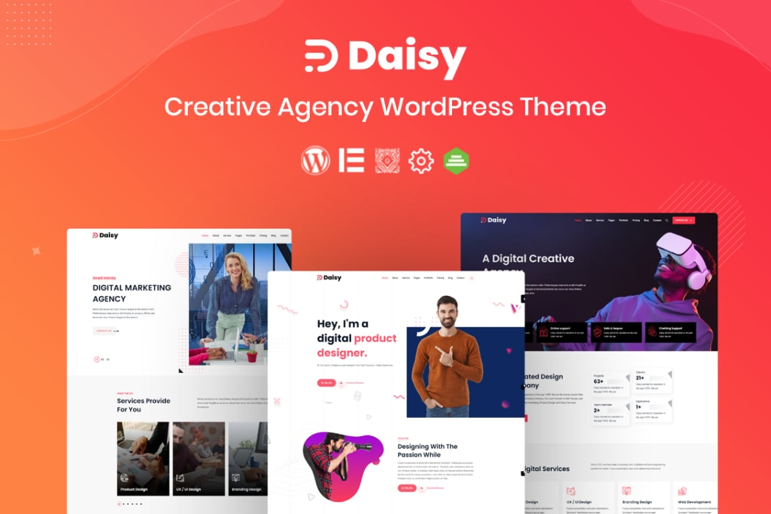 Daisy - Creative Agency WordPress Theme 1.2.1