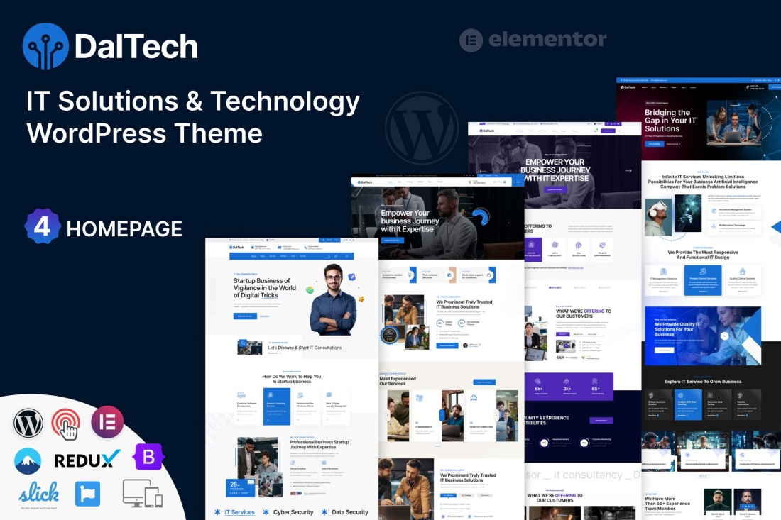 Daltech - IT Solutions & Technology WP Theme 1.0.0
