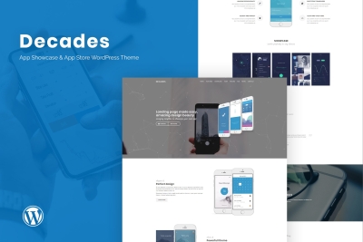 Decades - App Showcase & App Store WordPress Theme 1.0.6