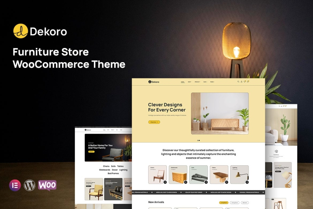 Dekoro - Furniture Store WooCommerce Theme 1.0.3