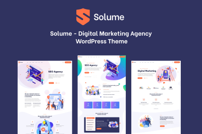 Digital Marketing WordPress Theme - Solume 1.0.9