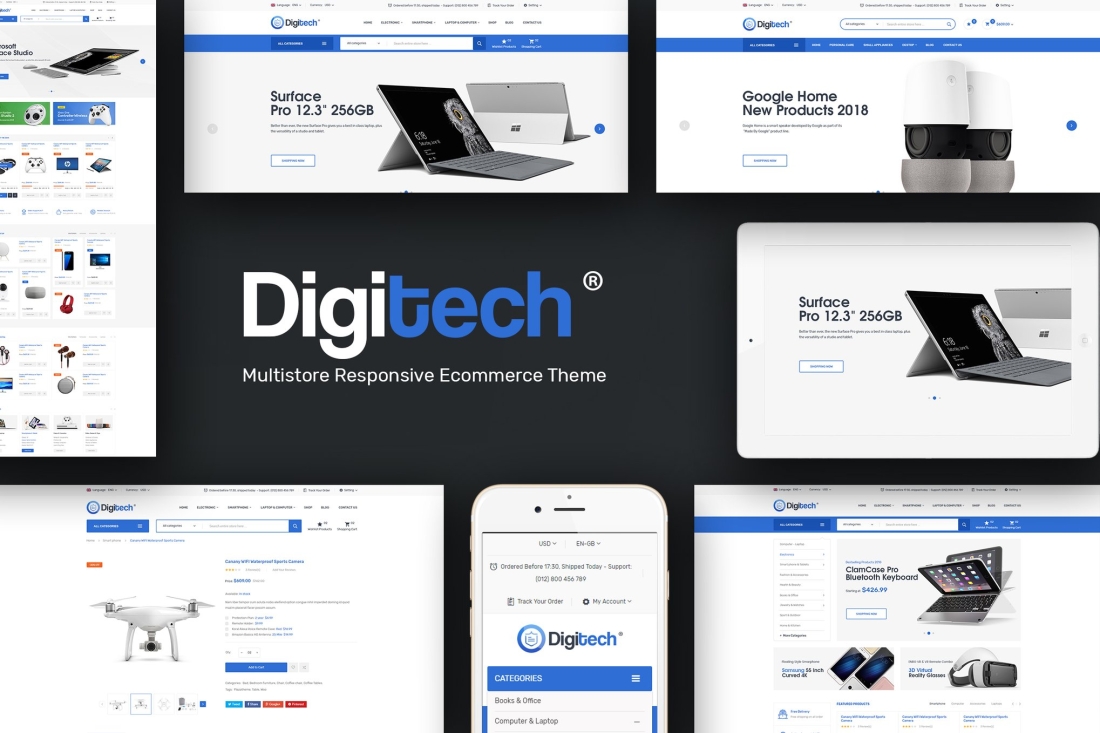 Digitech - Technology Theme for WordPress 1.1.8