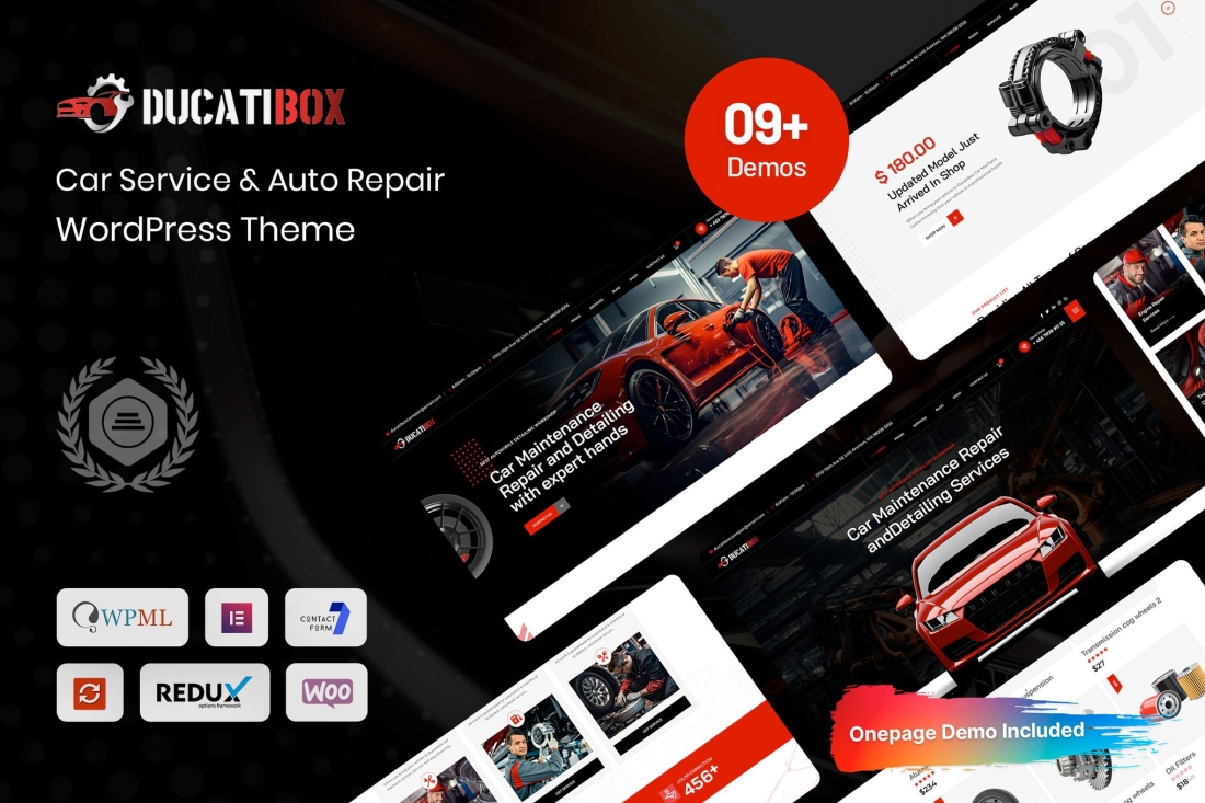 Ducatibox - Car Service & Auto Repair Theme 1.0.3