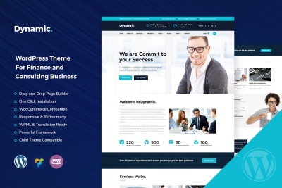 Dynamic - Finance and Consulting WordPress Theme 3.2