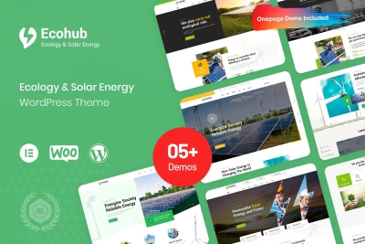 Ecohub - Ecology Solar WordPress Theme 1.0.9