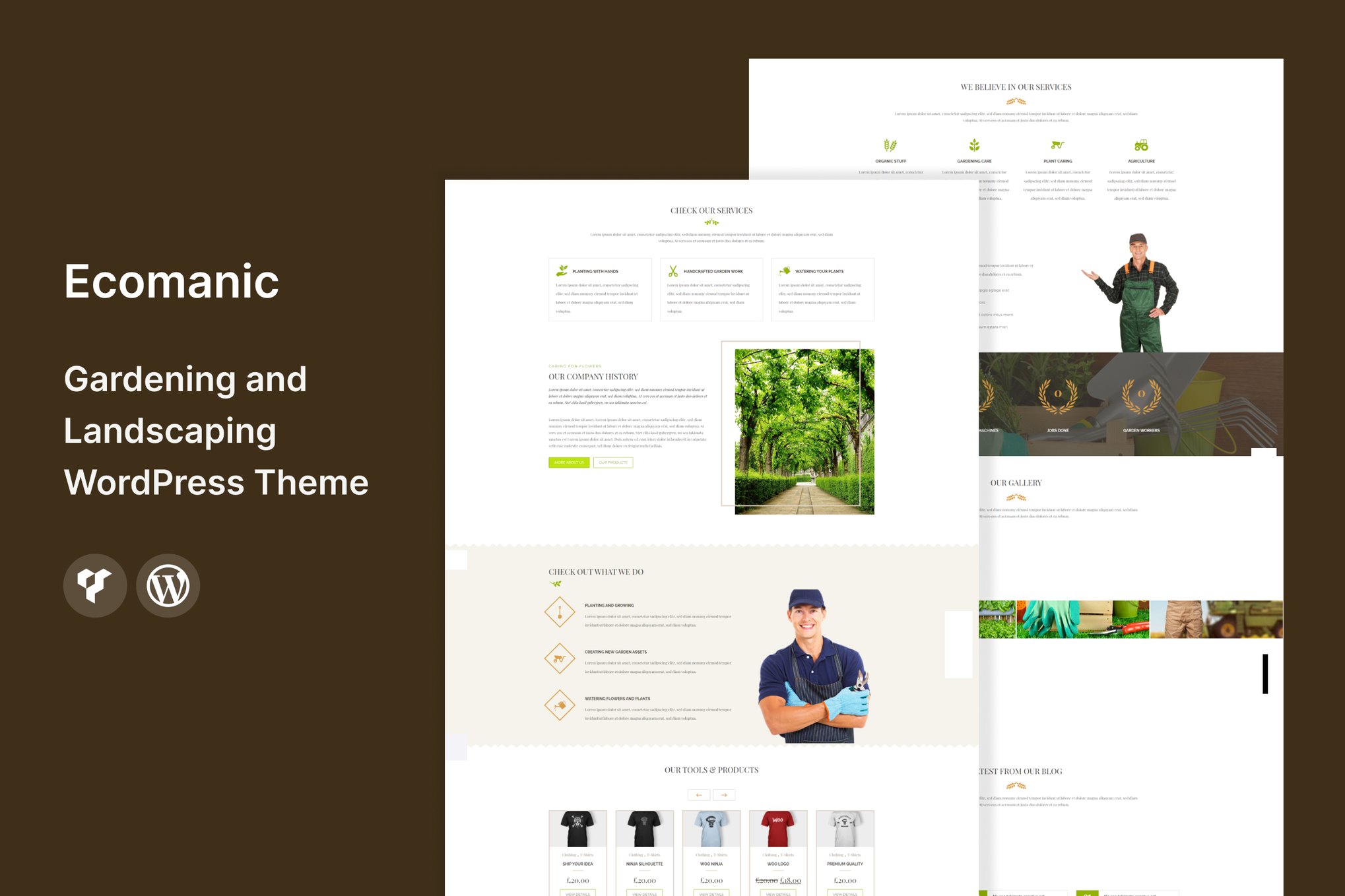 Ecomanic – Gardening WordPress Theme 2.9