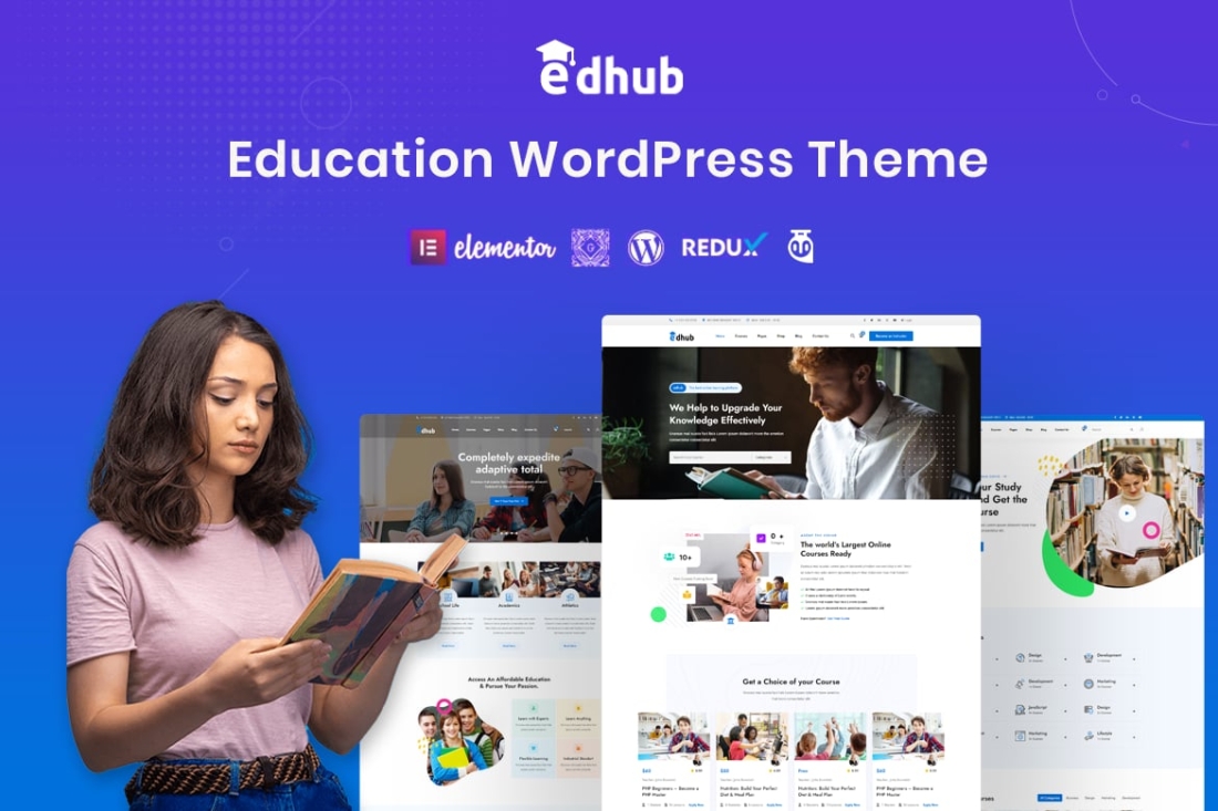 Edhub - Education WordPress Theme 1.7.7