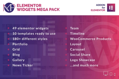 Elementor Widgets Mega Pack - Addons for Elementor 1.1