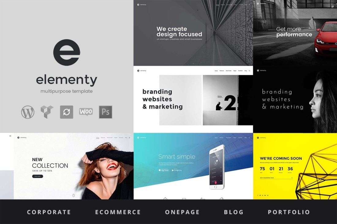 Elementy - Multipurpose WordPress Theme 1.1